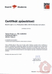  Certifikace zateplovací systémy Baumit