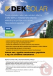  DEK Solar - fotovoltaická elektrárna